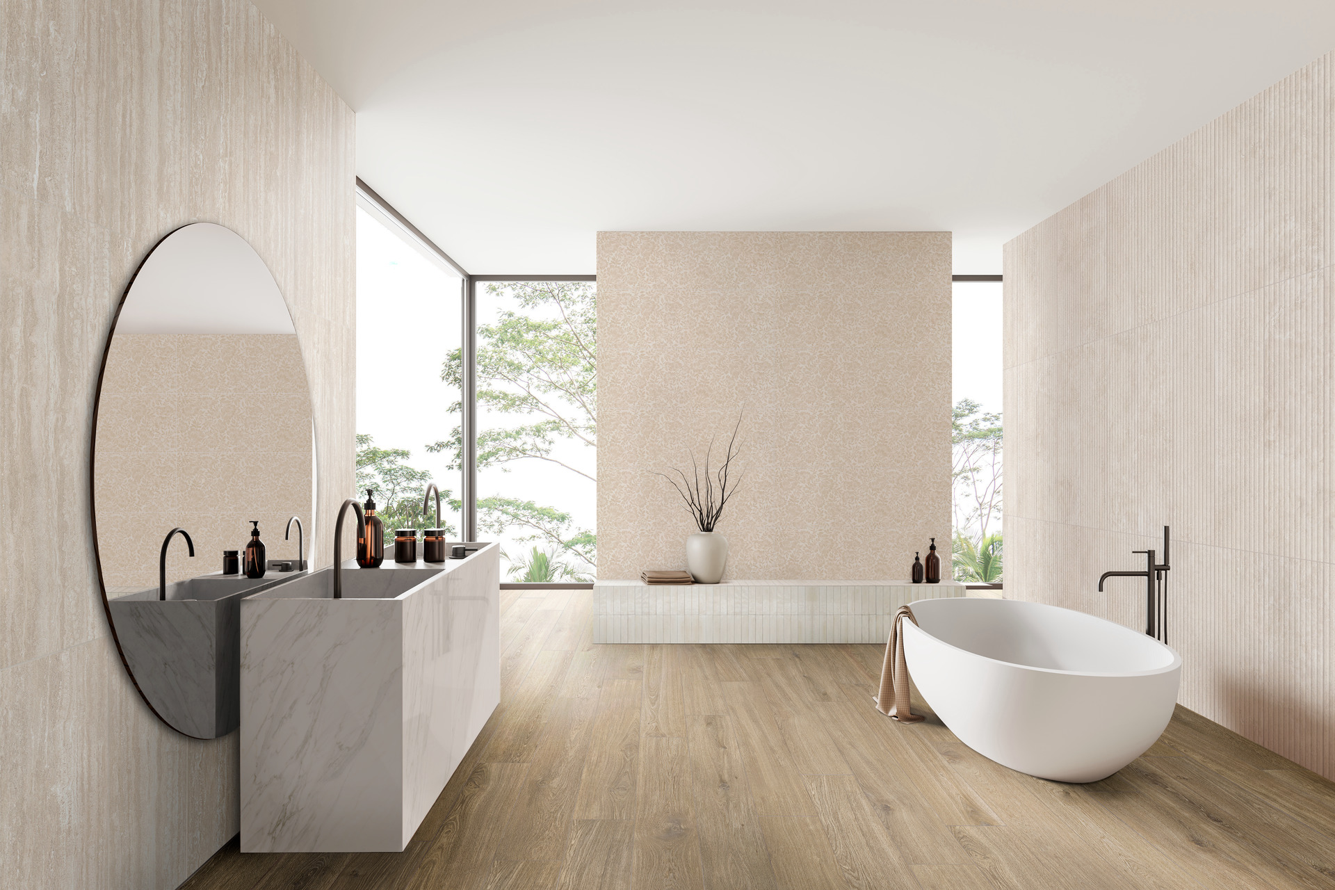 Read more about the article Travertino Wall